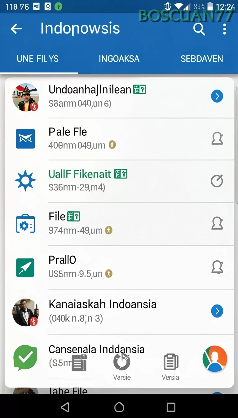 Cuplikan layar JUDOLO303 — menu navigasi