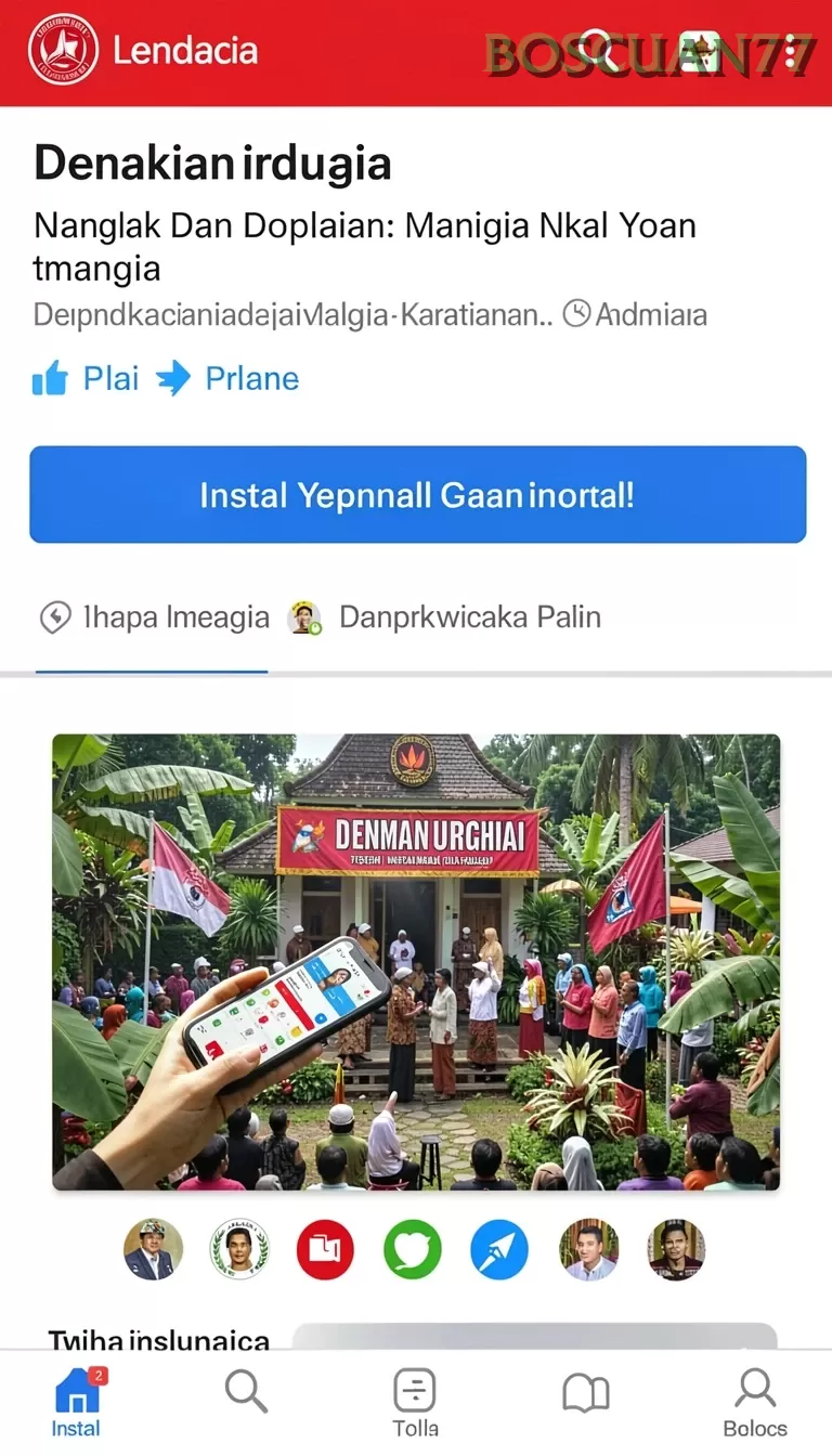 Cuplikan layar PURISLOT — aktivitas